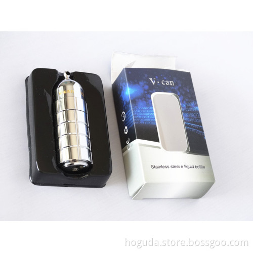 E Cigarette Accessories Stainless Steel E Liquid Bottle Easy Carrying